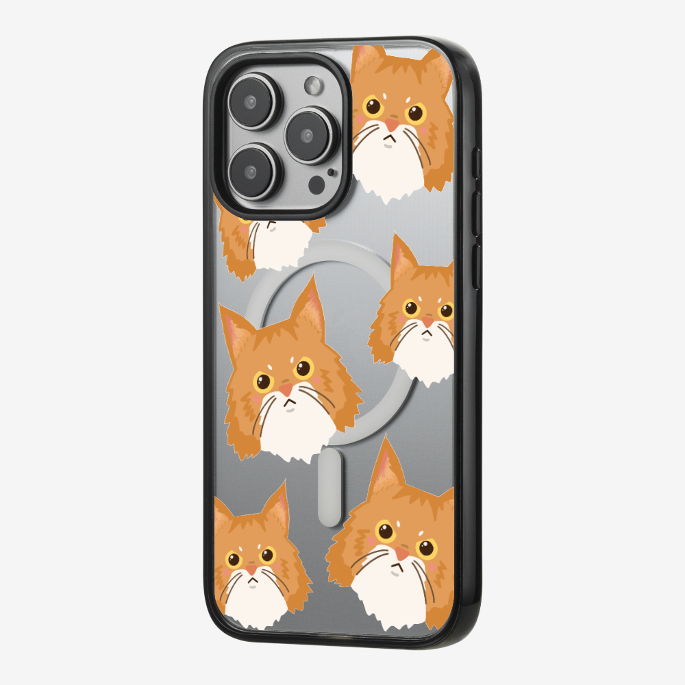 Maine Coon Cat Selfie Phone Case