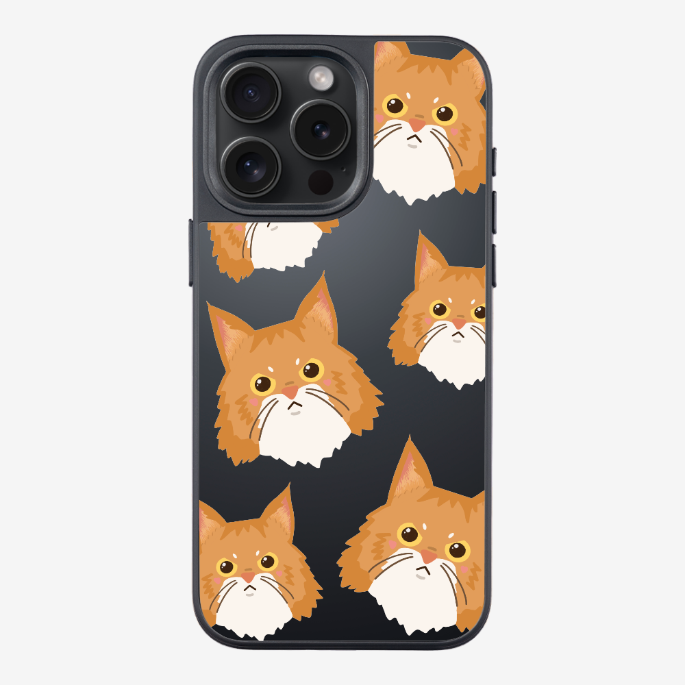 Maine Coon Cat Selfie Phone Case