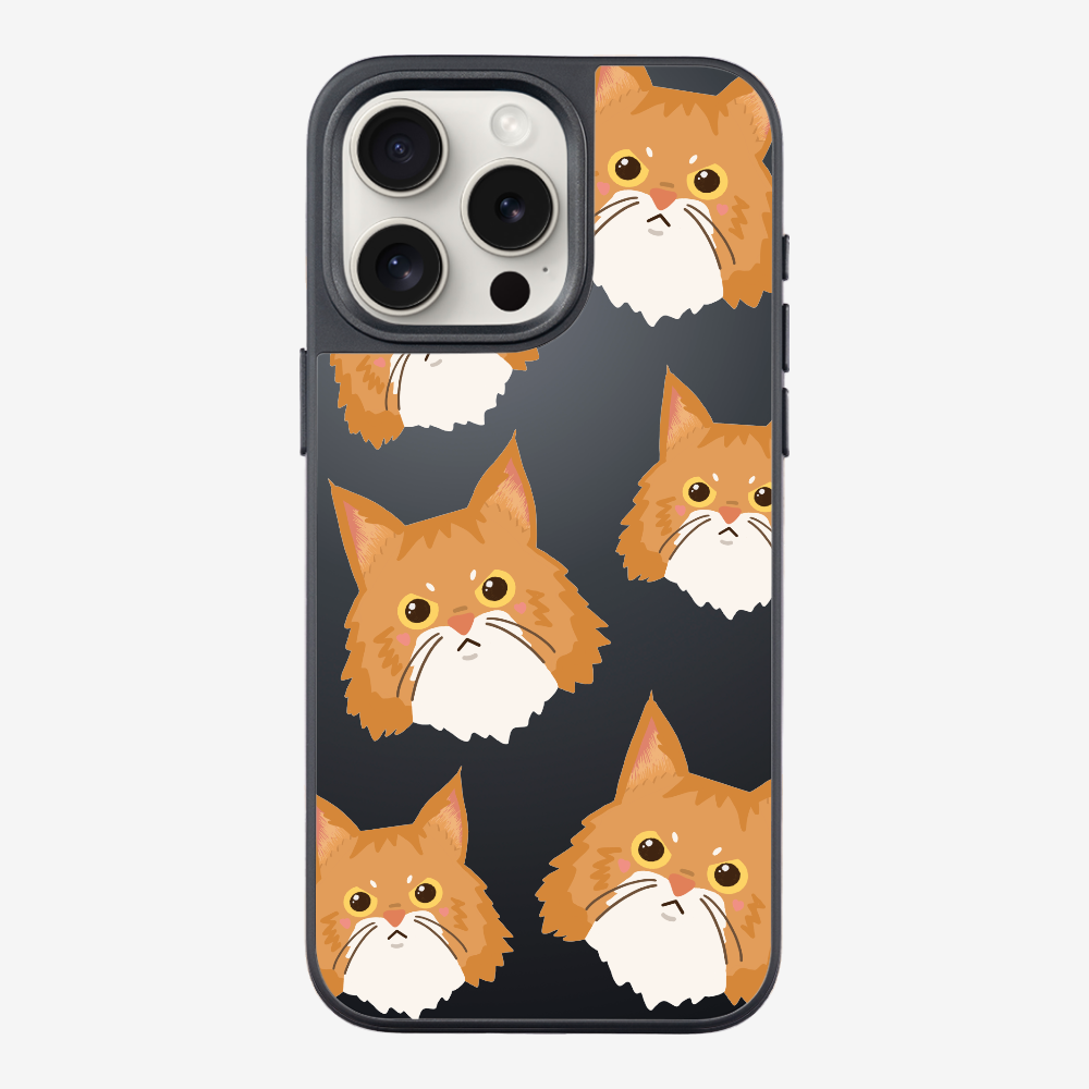 Maine Coon Cat Selfie Phone Case