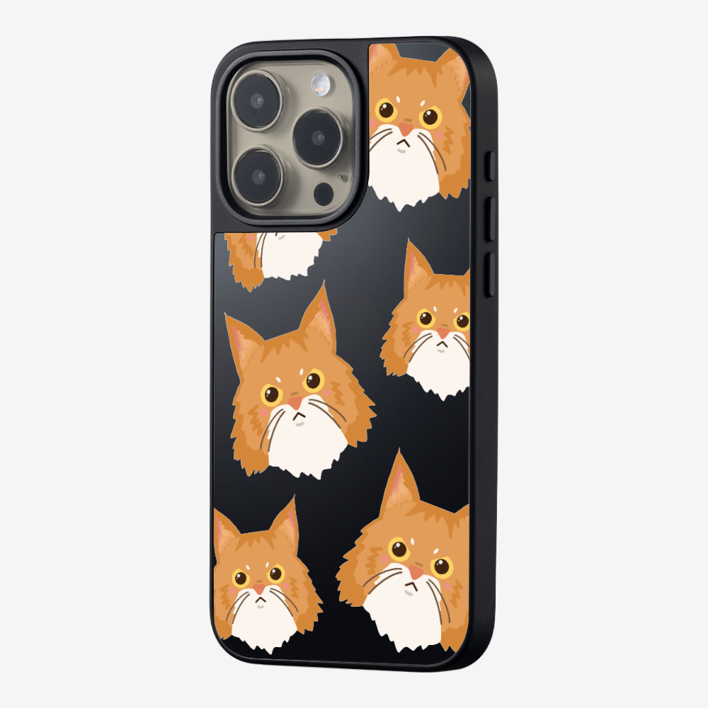 Maine Coon Cat Selfie Phone Case