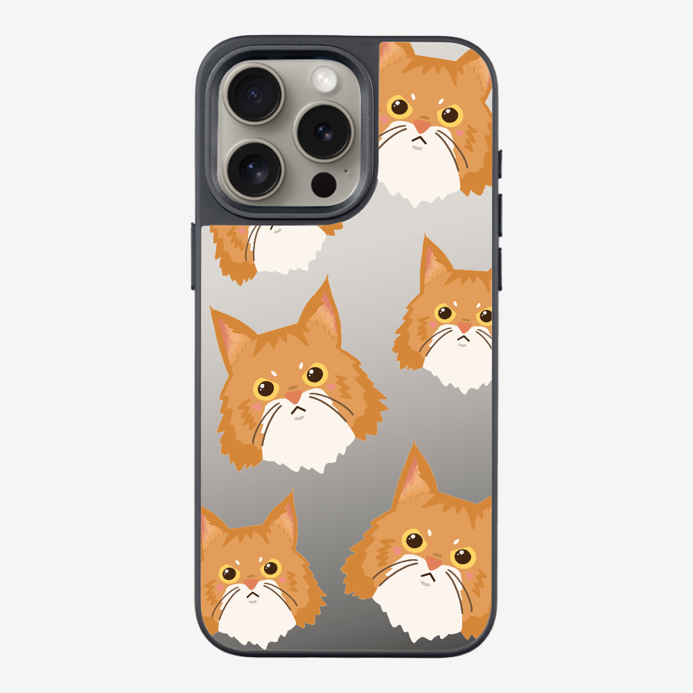 Maine Coon Cat Selfie Phone Case