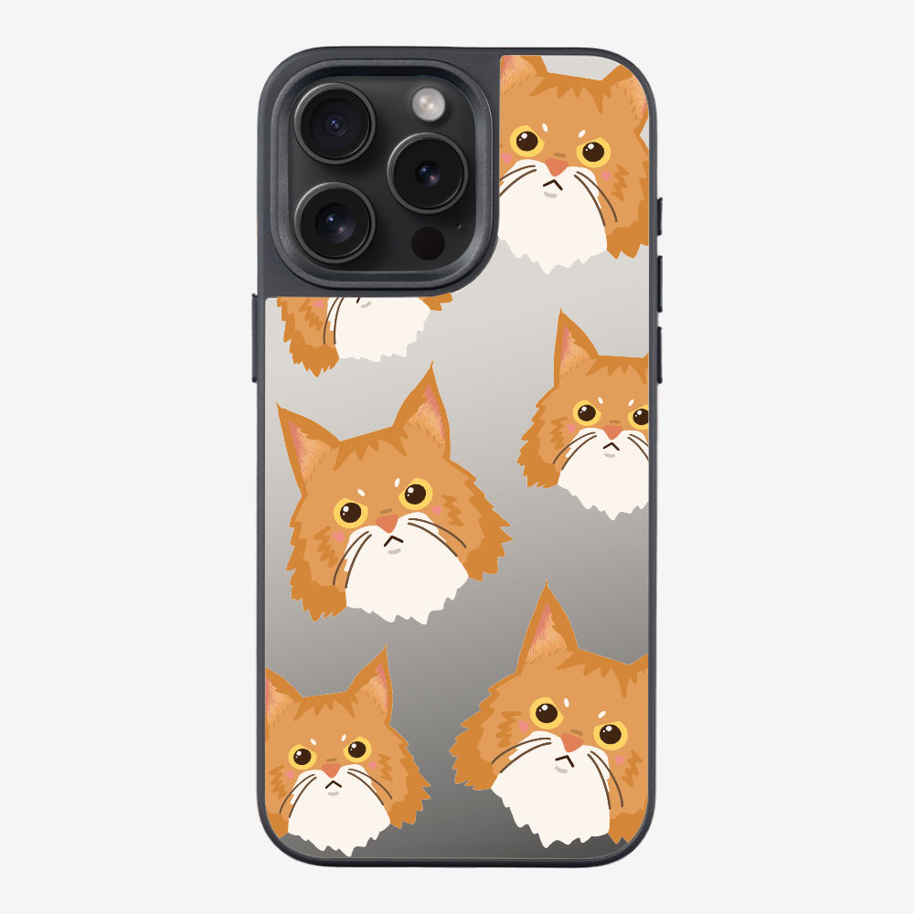 Maine Coon Cat Selfie Phone Case