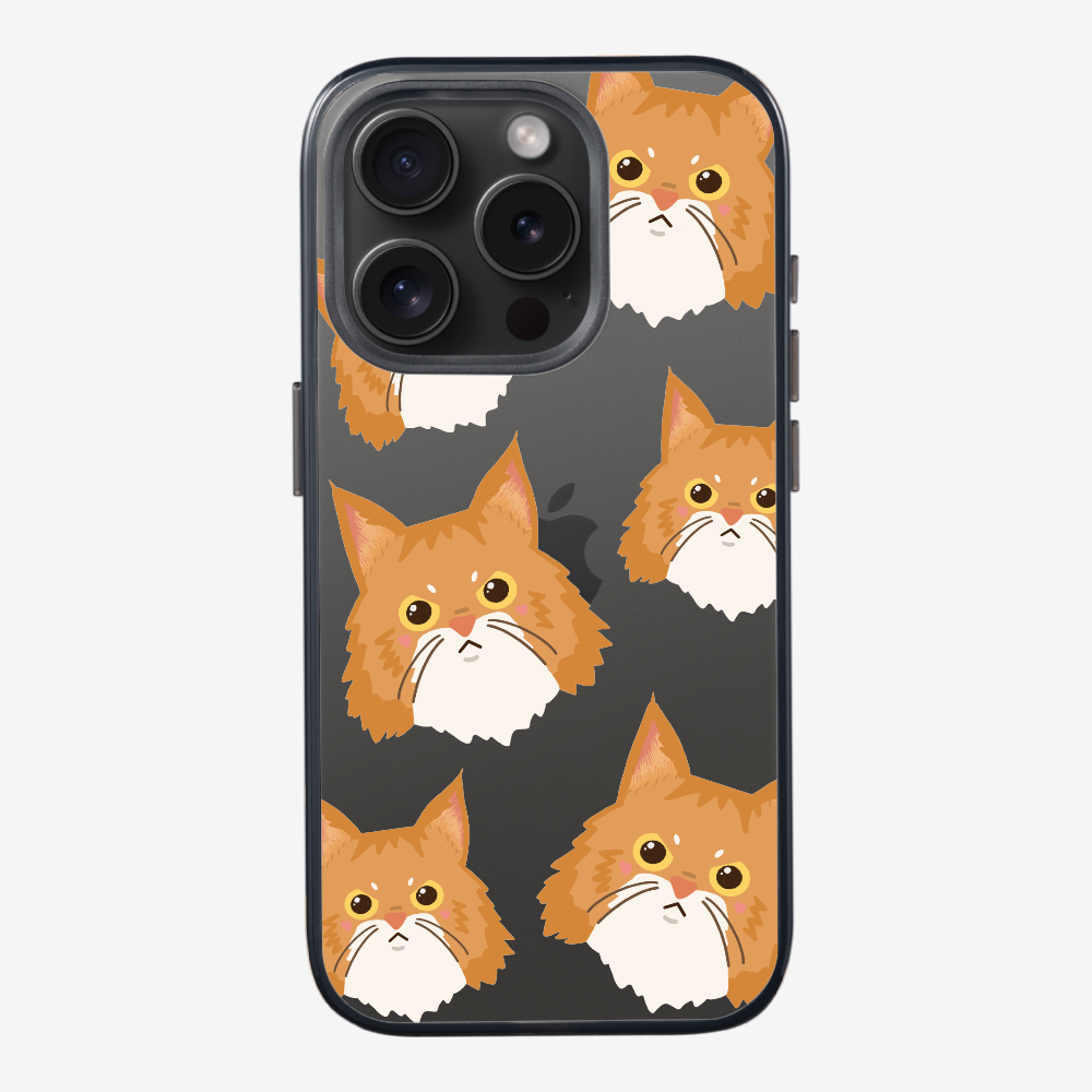 Maine Coon Cat Selfie Phone Case