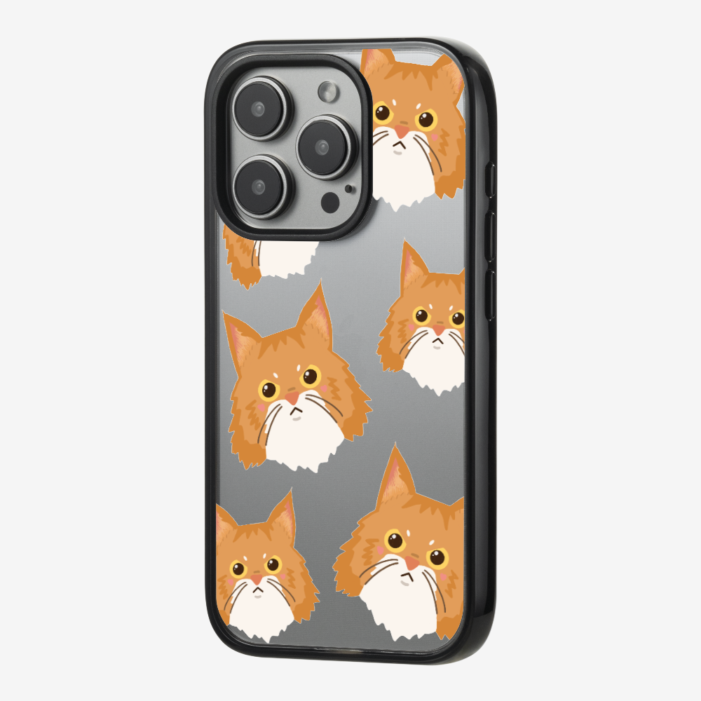 Maine Coon Cat Selfie Phone Case