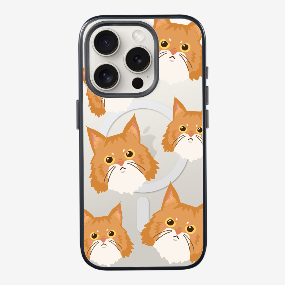 Maine Coon Cat Selfie Phone Case