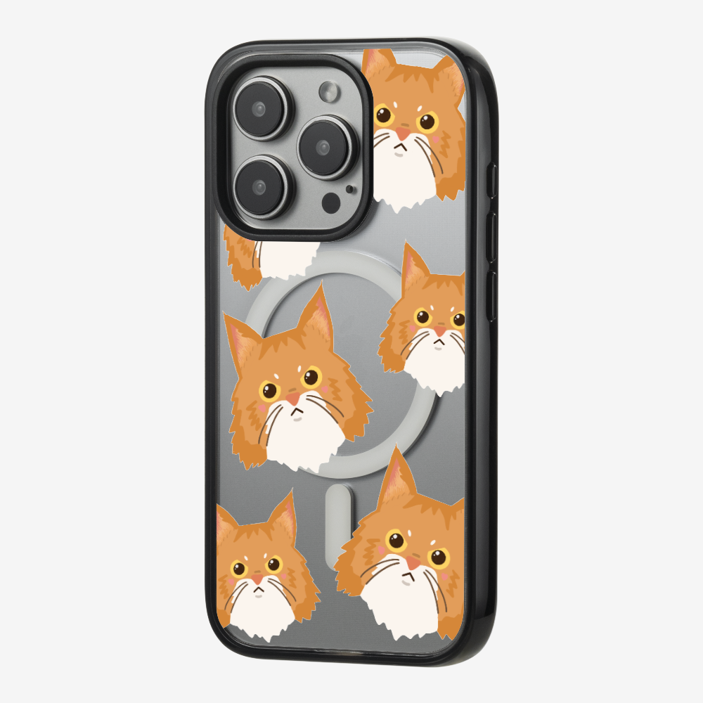 Maine Coon Cat Selfie Phone Case