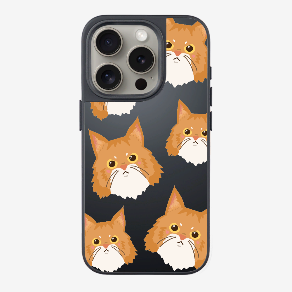 Maine Coon Cat Selfie Phone Case