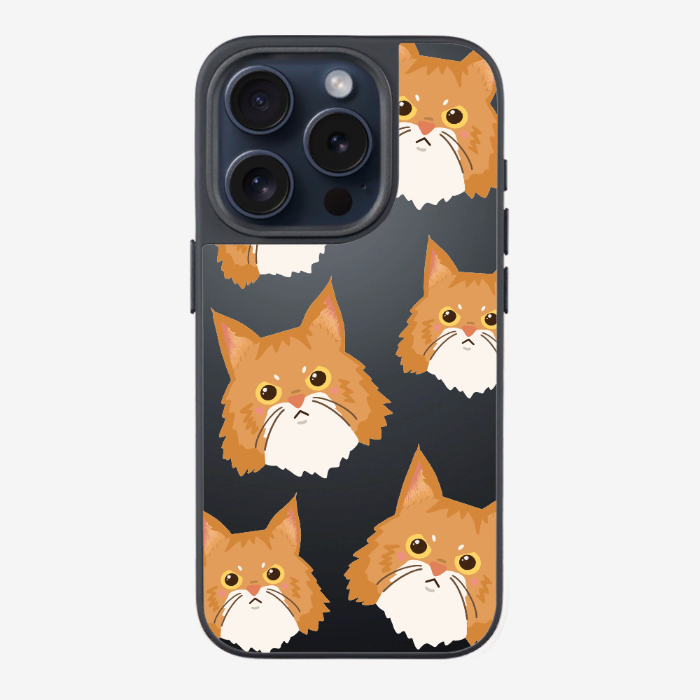 Maine Coon Cat Selfie Phone Case