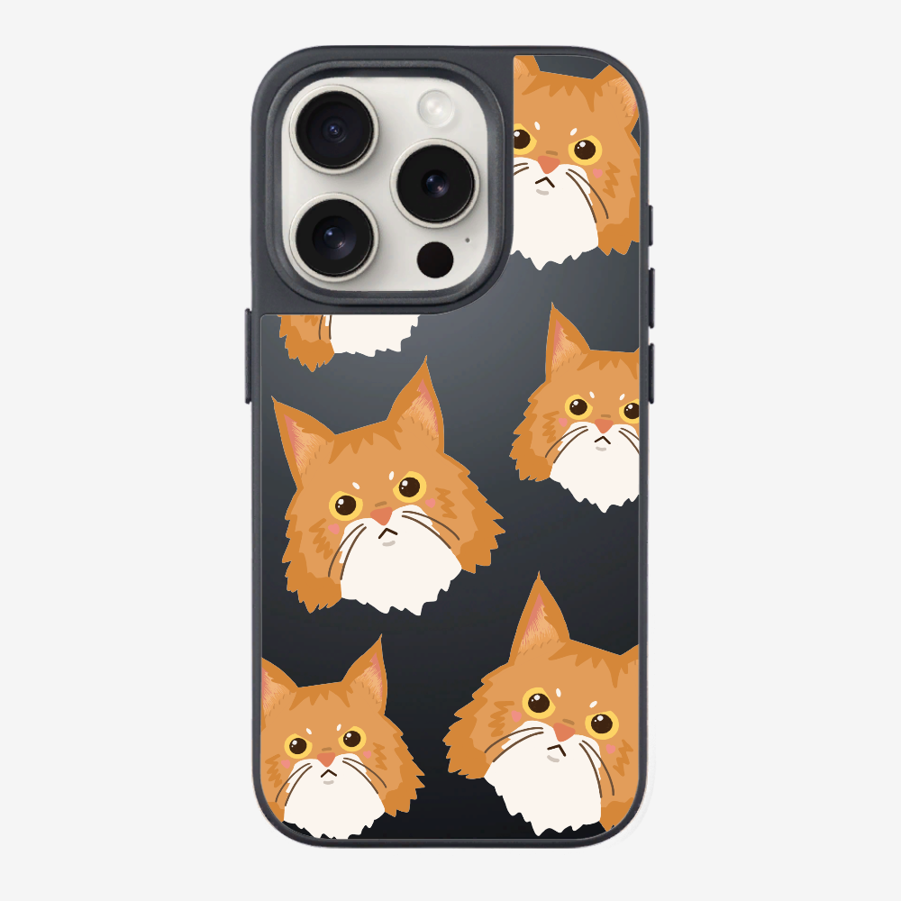 Maine Coon Cat Selfie Phone Case