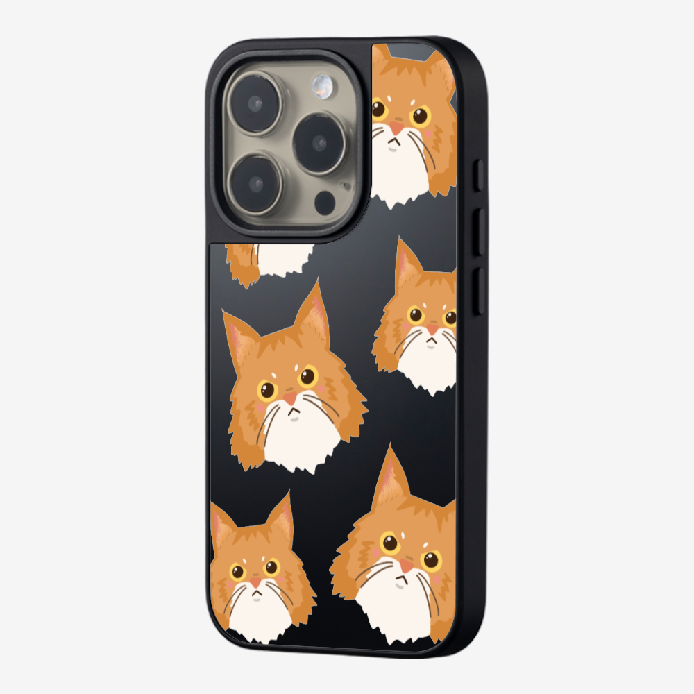 Maine Coon Cat Selfie Phone Case