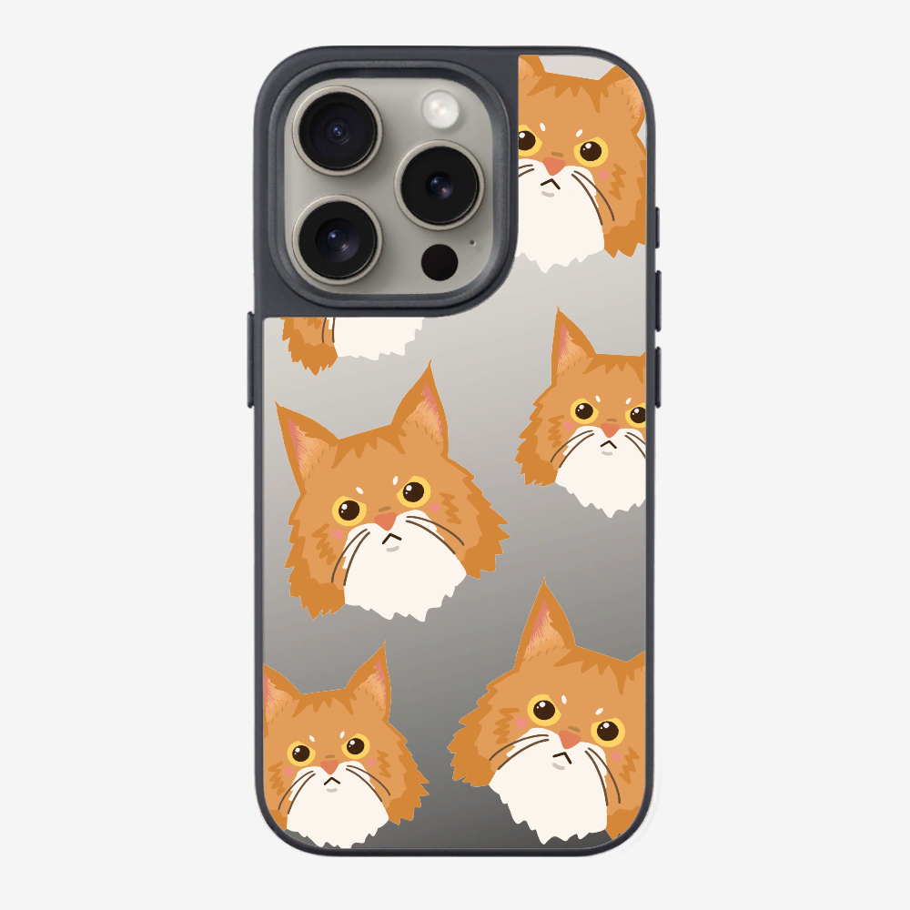 Maine Coon Cat Selfie Phone Case