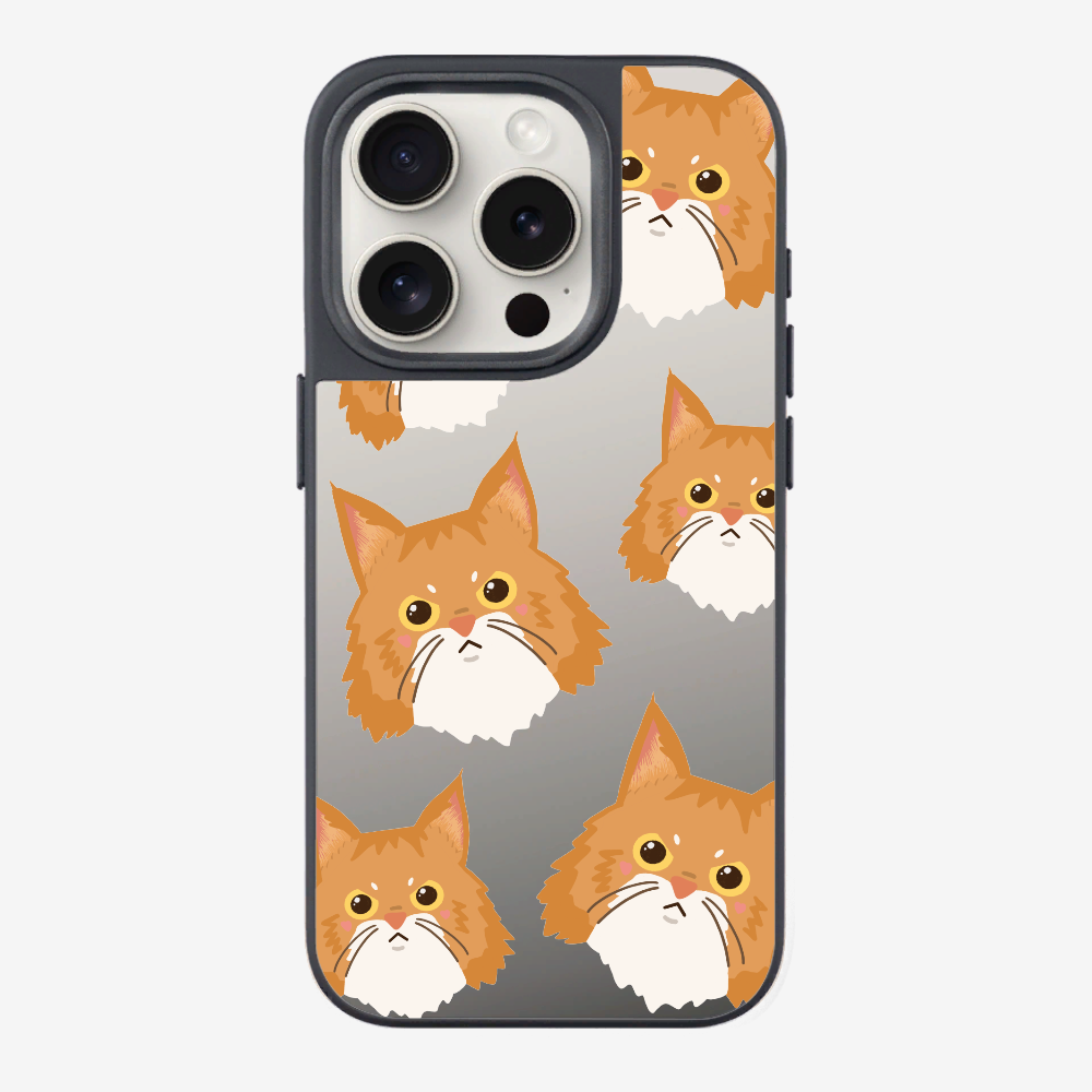 Maine Coon Cat Selfie Phone Case