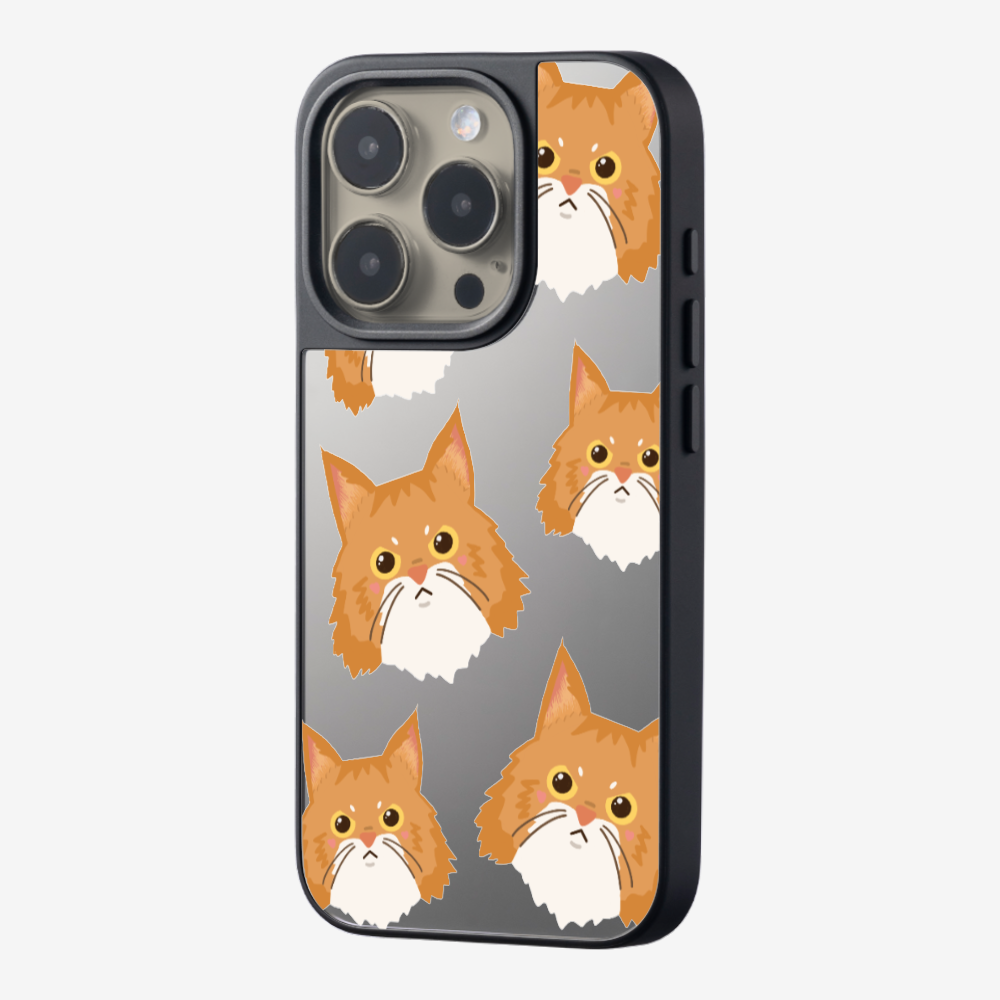 Maine Coon Cat Selfie Phone Case