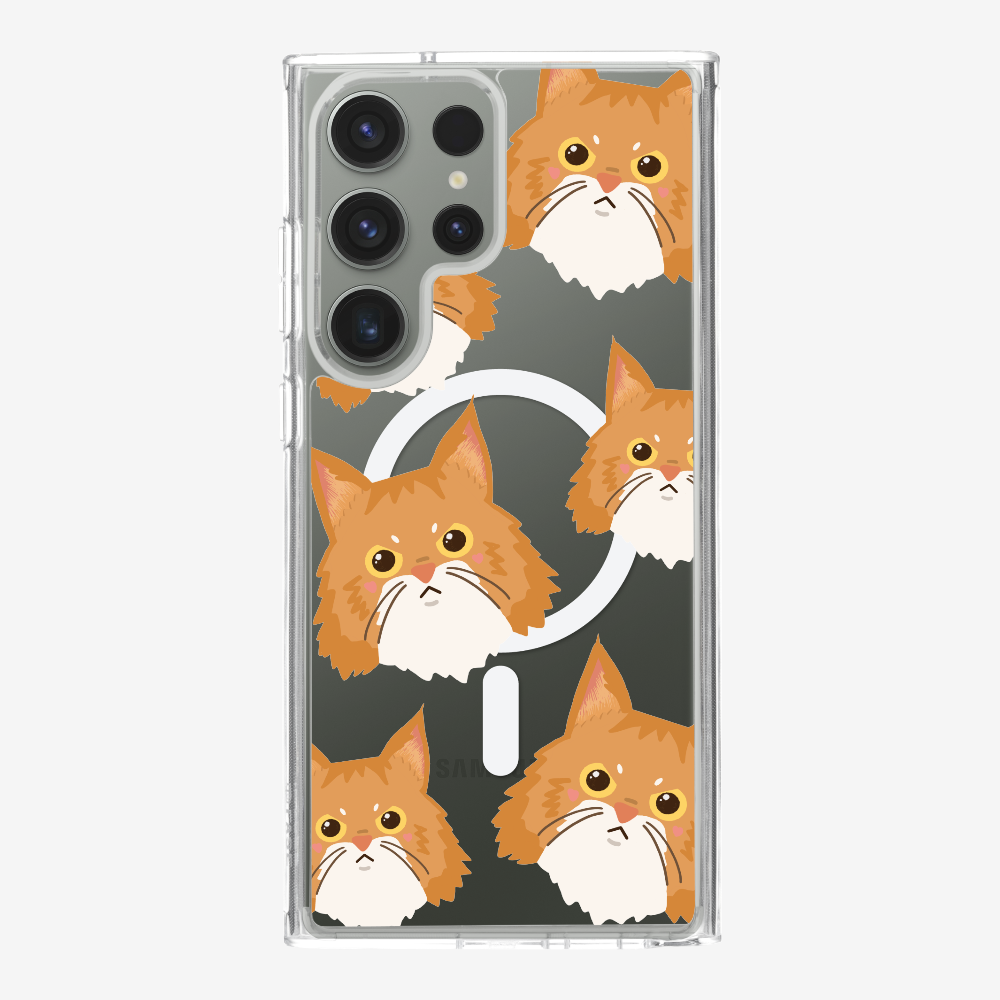 Maine Coon Cat Selfie Phone Case