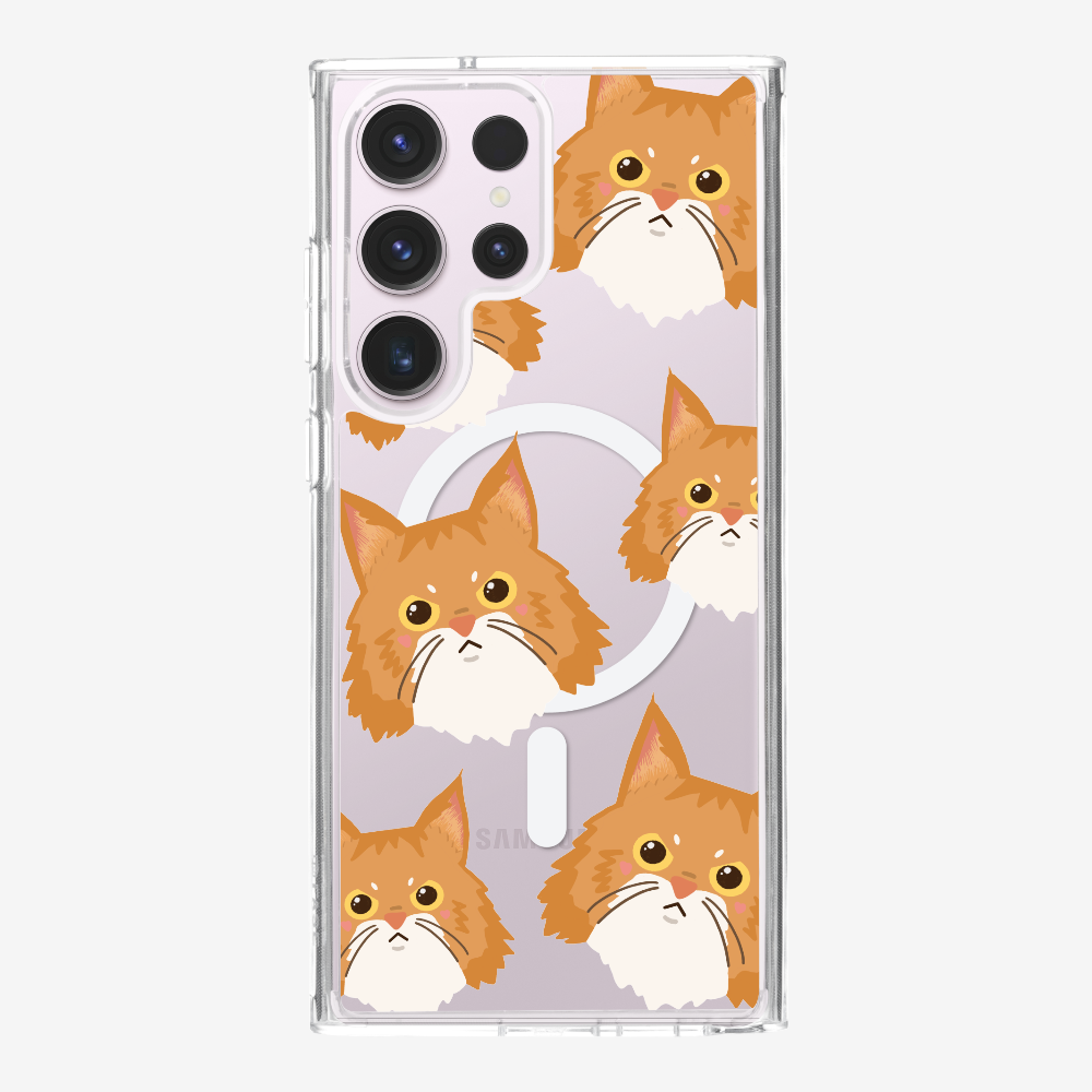 Maine Coon Cat Selfie Phone Case