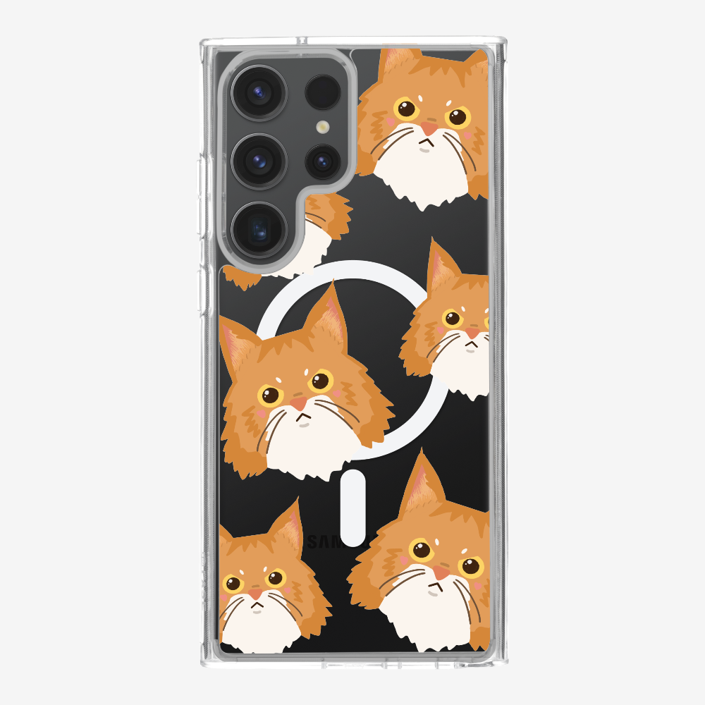 Maine Coon Cat Selfie Phone Case