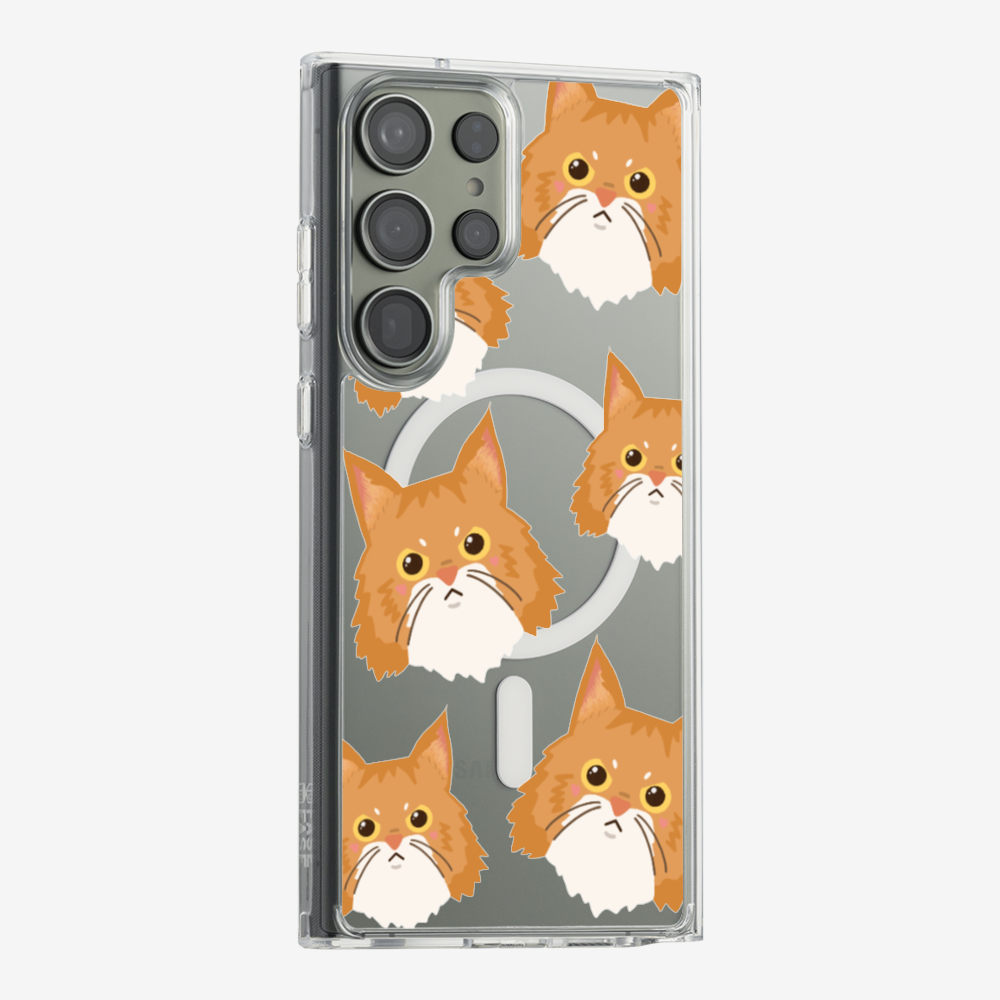 Maine Coon Cat Selfie Phone Case