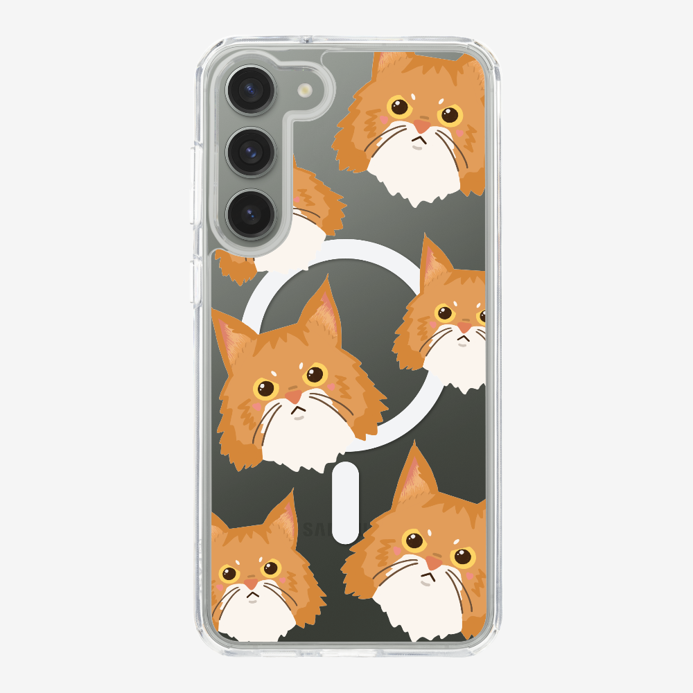 Maine Coon Cat Selfie Phone Case