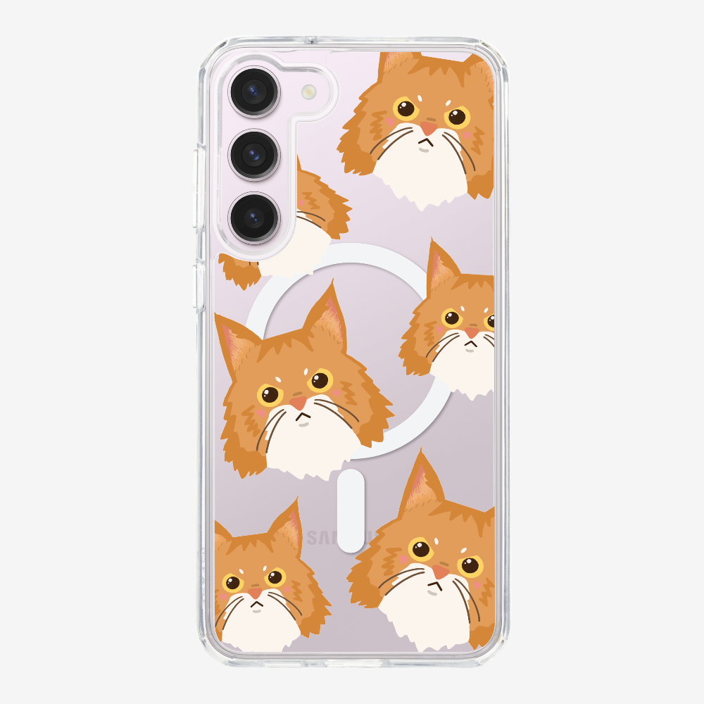 Maine Coon Cat Selfie Phone Case