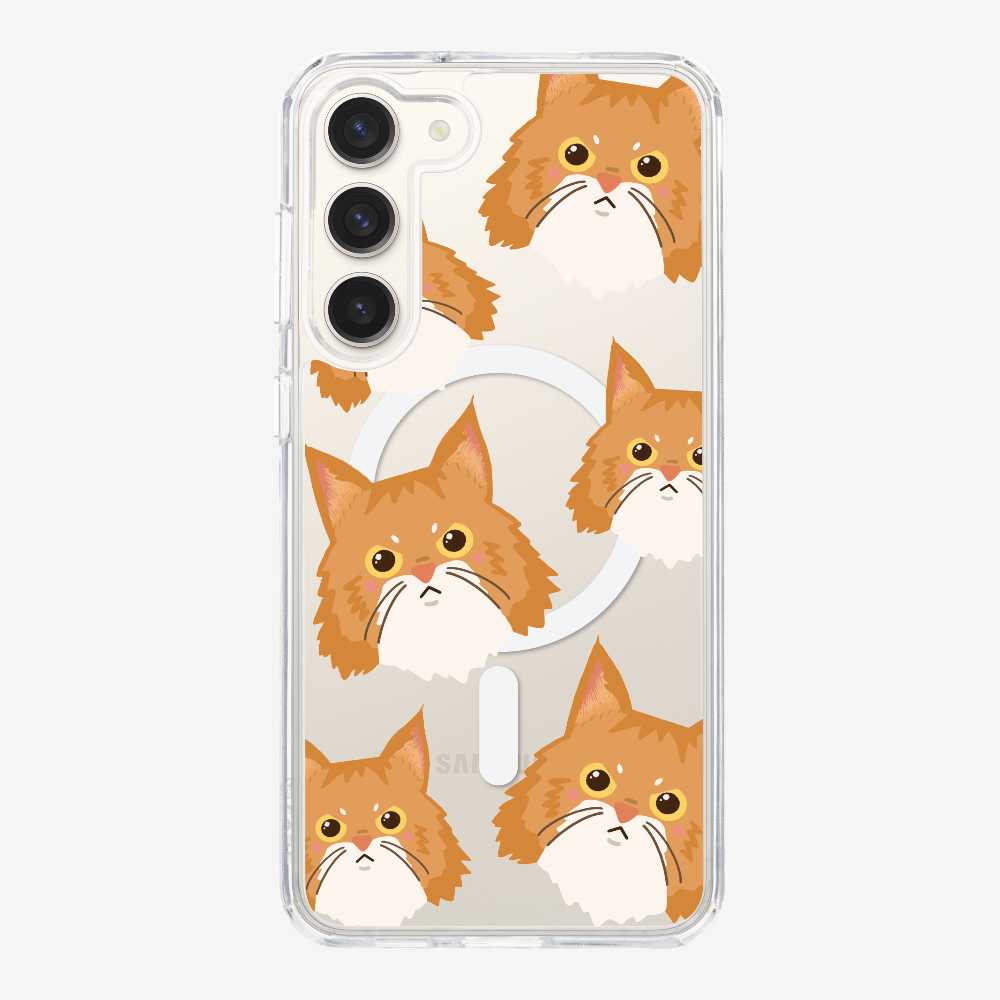 Maine Coon Cat Selfie Phone Case