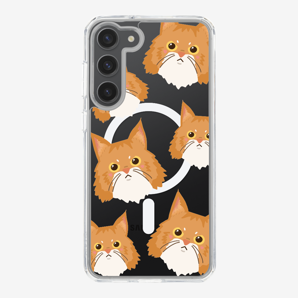 Maine Coon Cat Selfie Phone Case