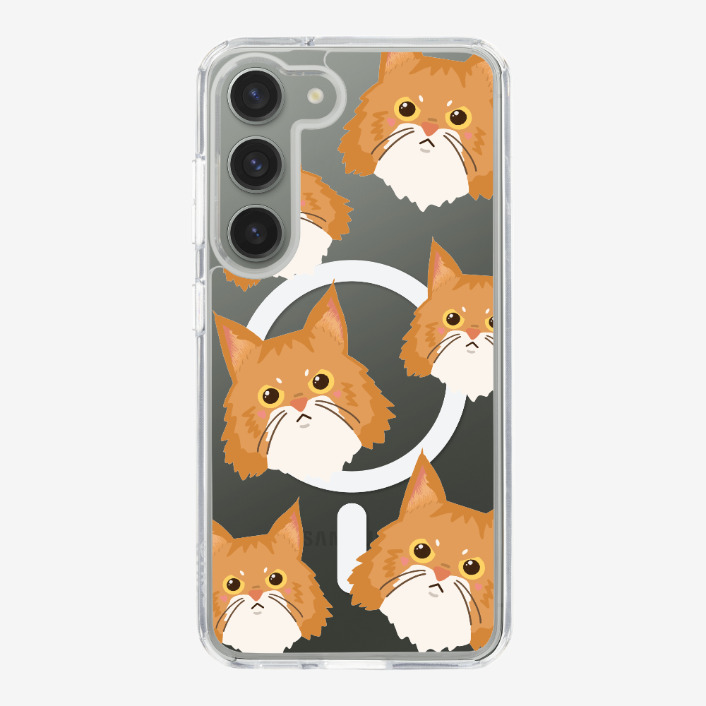 Maine Coon Cat Selfie Phone Case