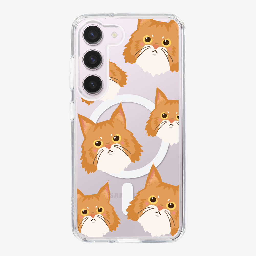 Maine Coon Cat Selfie Phone Case