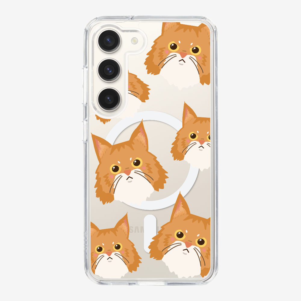 Maine Coon Cat Selfie Phone Case