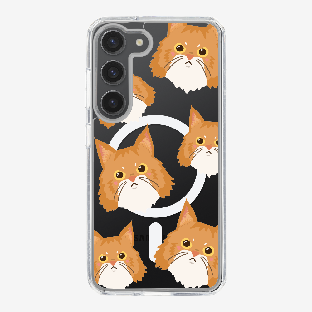 Maine Coon Cat Selfie Phone Case