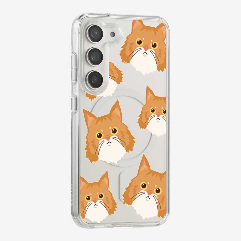 Maine Coon Cat Selfie Phone Case