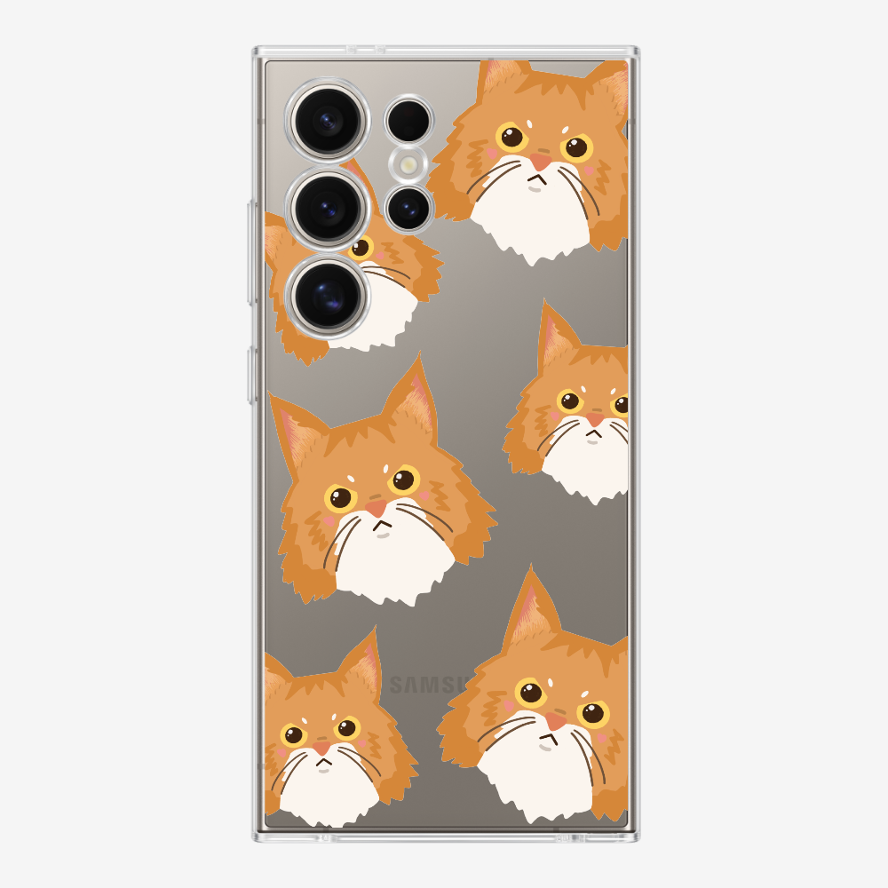 Maine Coon Cat Selfie Phone Case