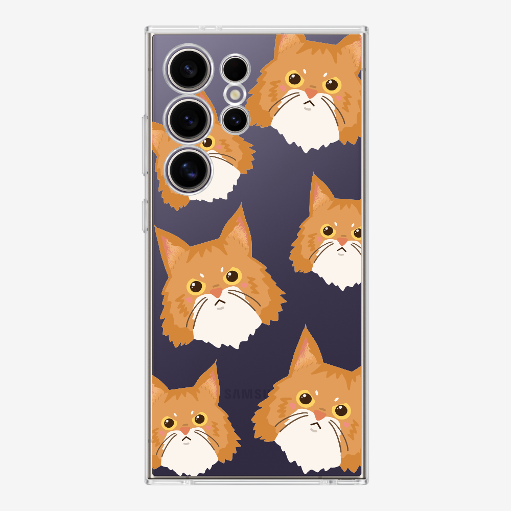 Maine Coon Cat Selfie Phone Case