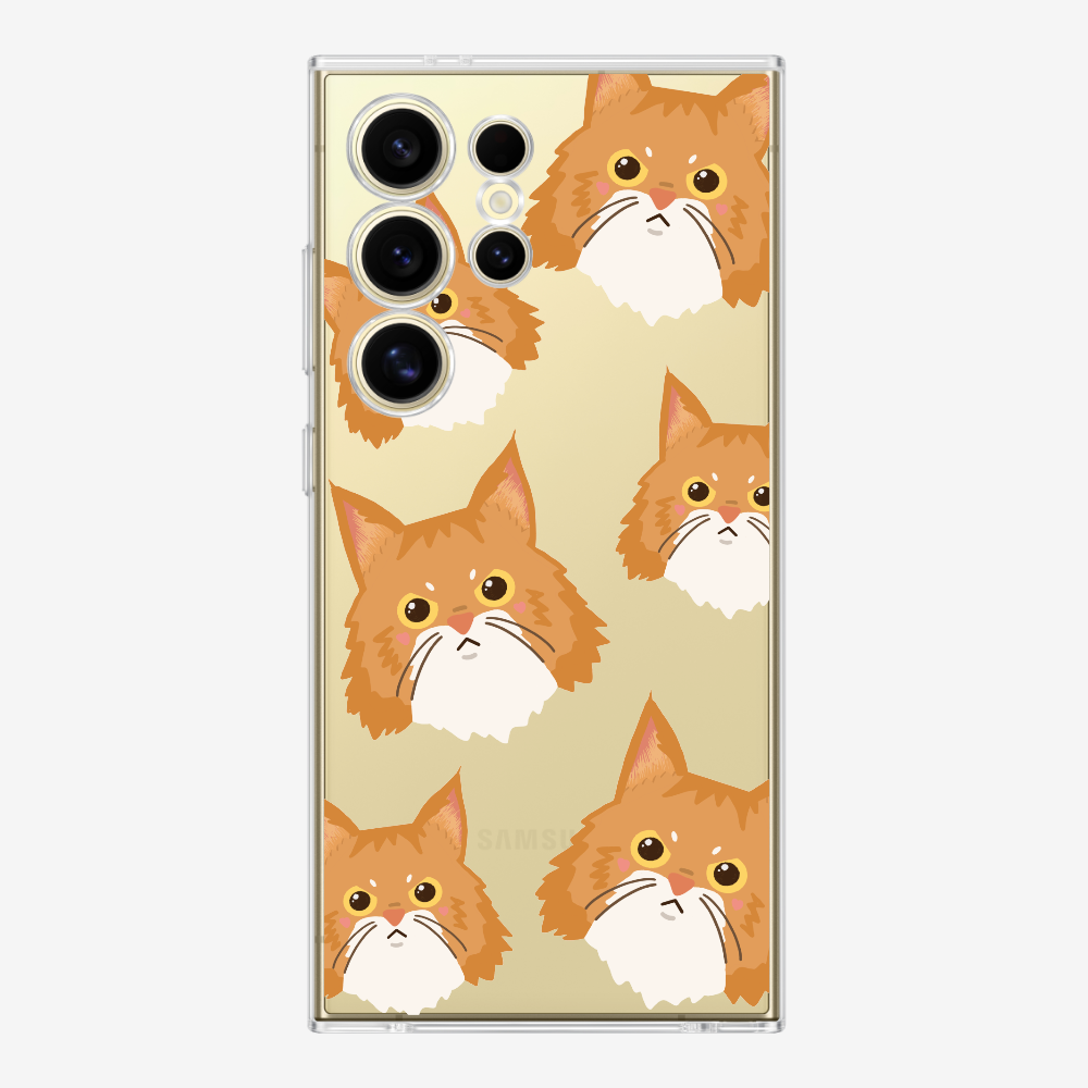 Maine Coon Cat Selfie Phone Case