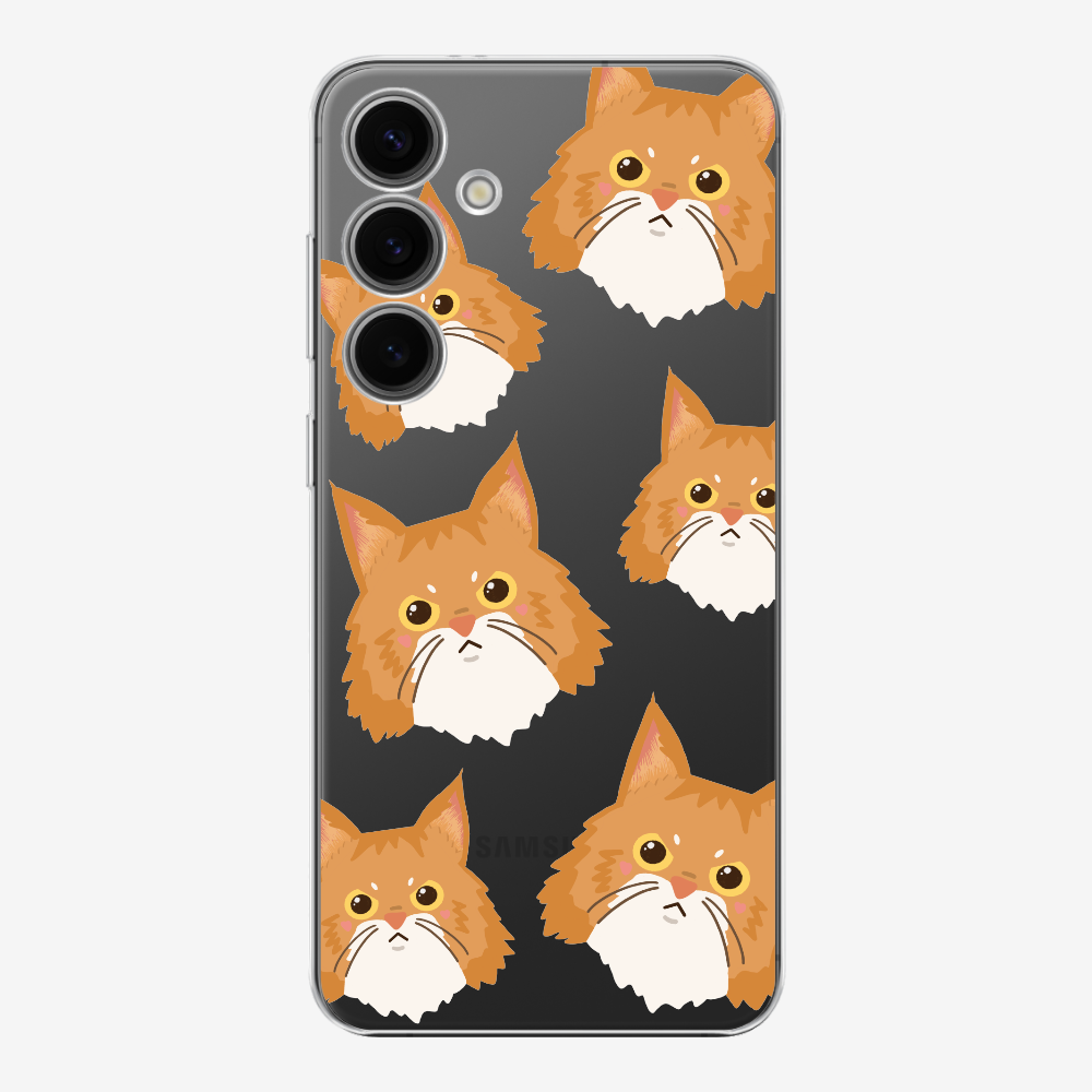 Maine Coon Cat Selfie Phone Case