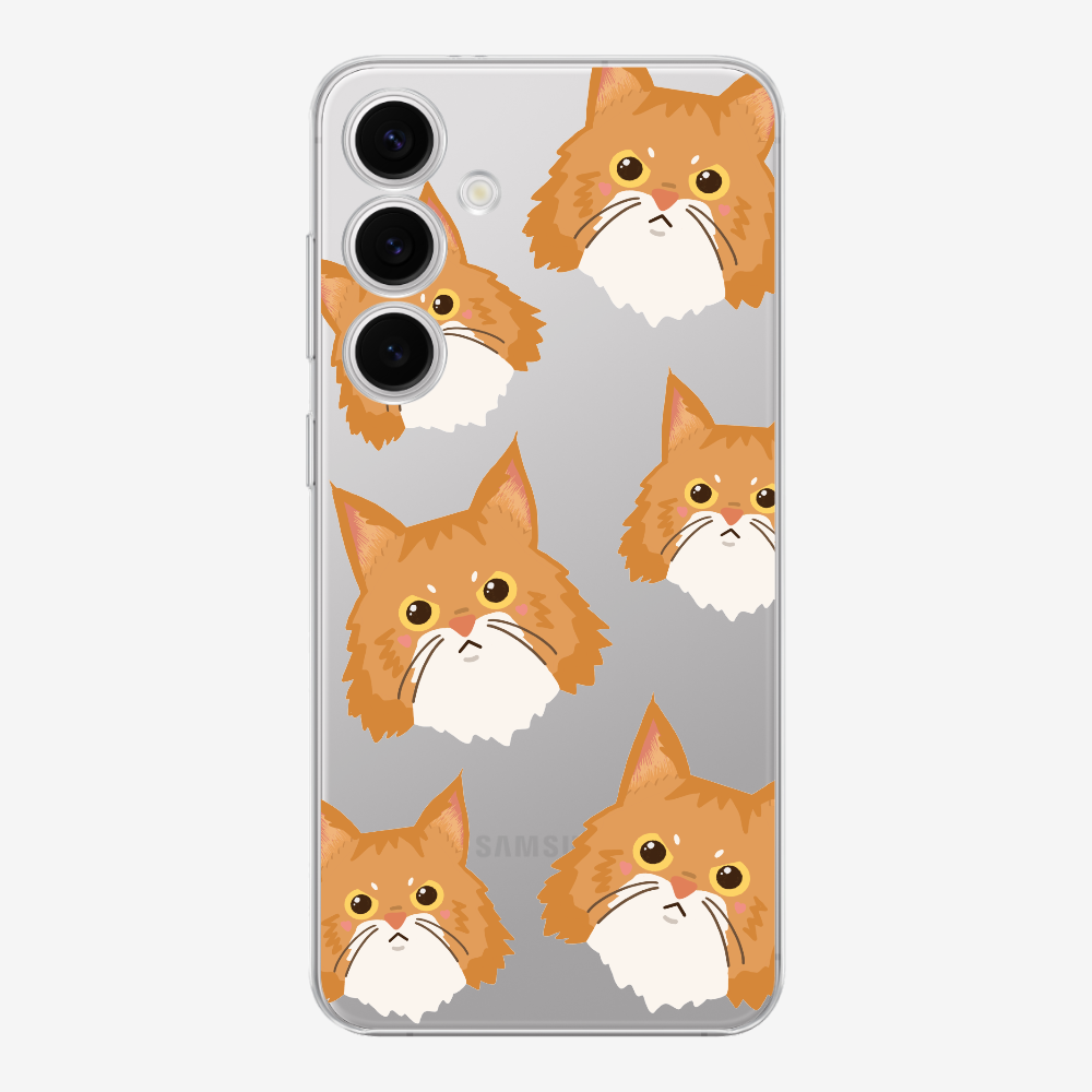 Maine Coon Cat Selfie Phone Case