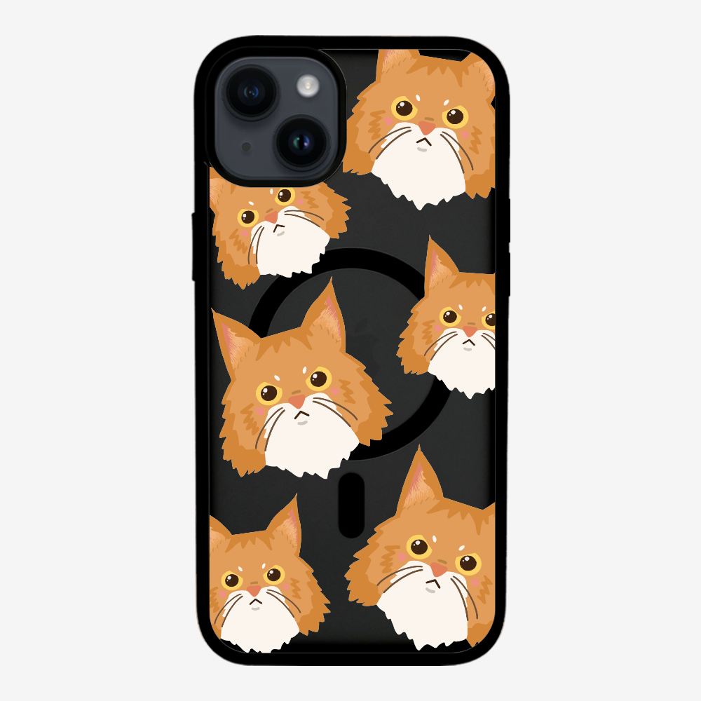 Maine Coon Cat Selfie Phone Case