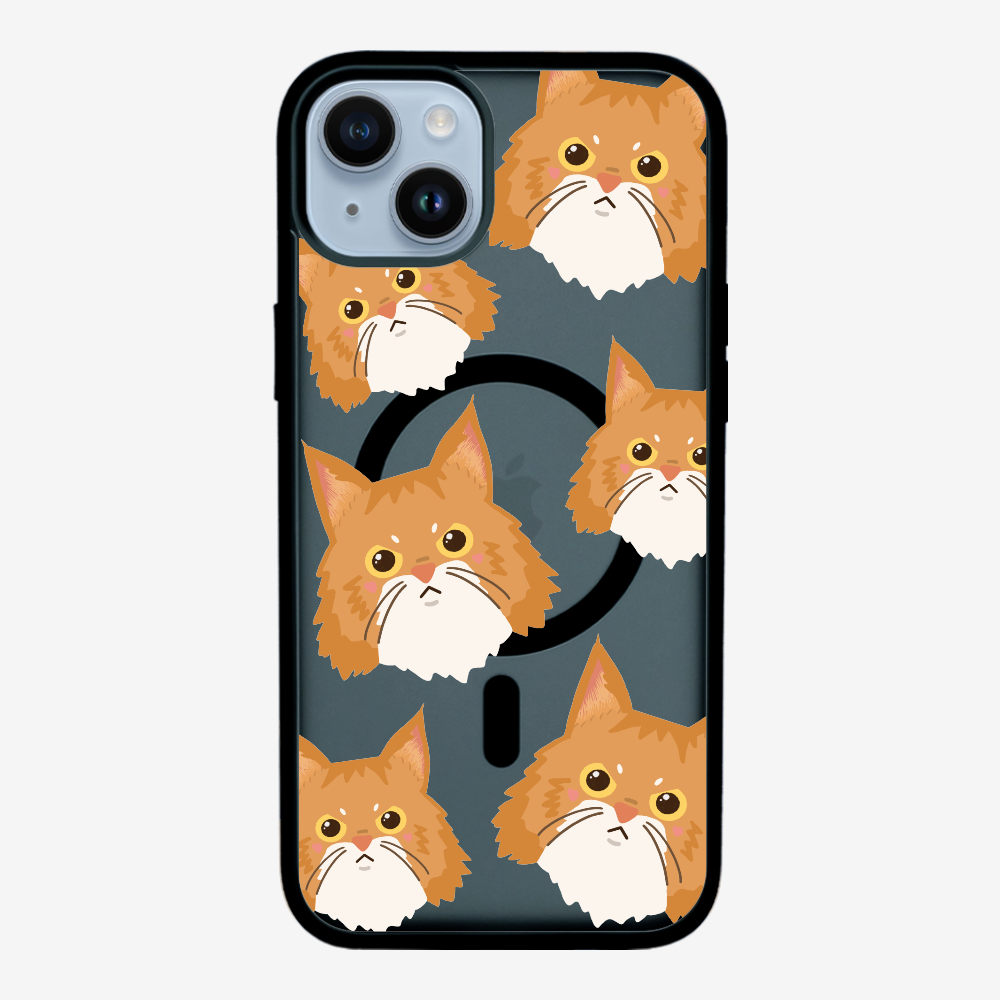 Maine Coon Cat Selfie Phone Case