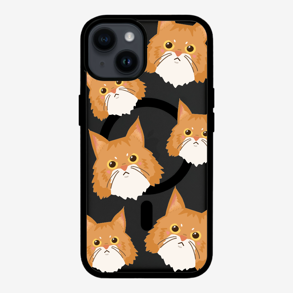 Maine Coon Cat Selfie Phone Case