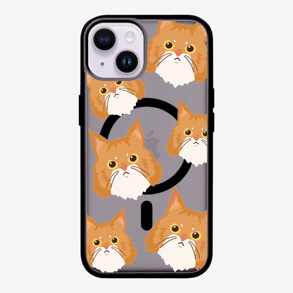 Maine Coon Cat Selfie Phone Case