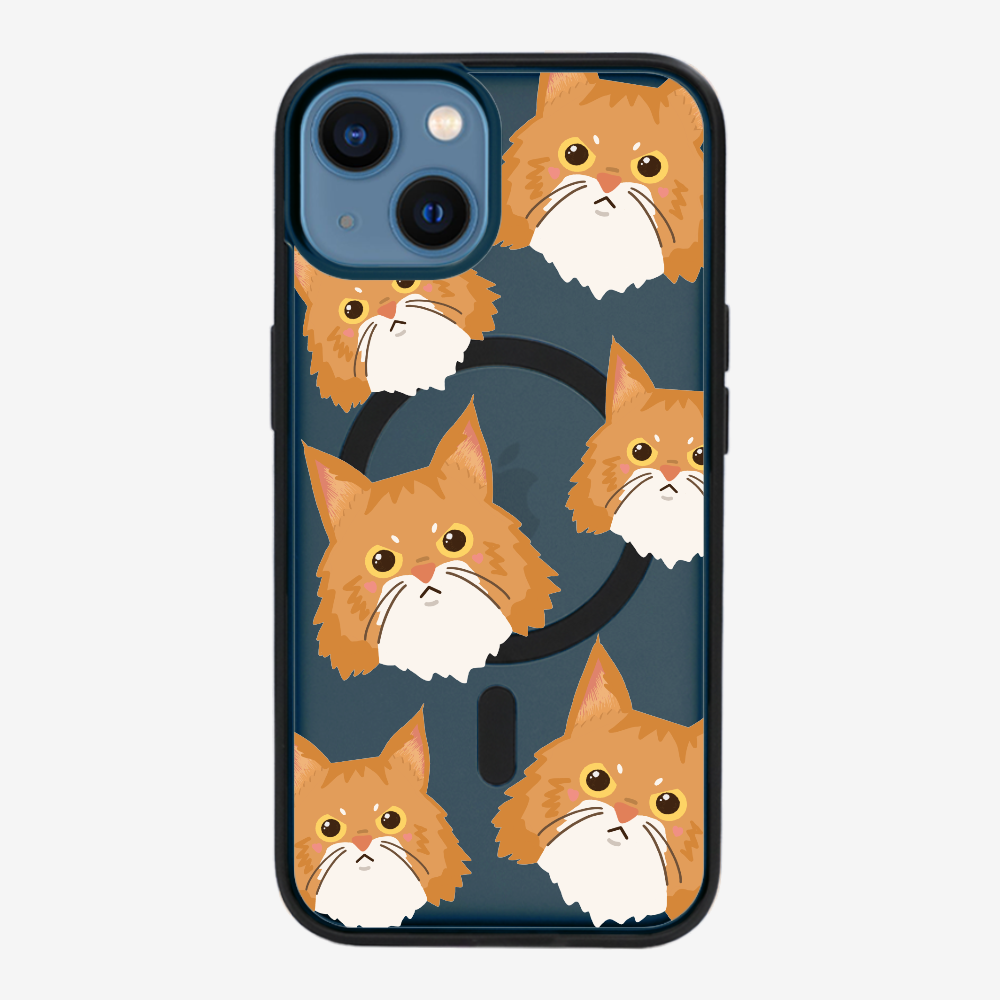 Maine Coon Cat Selfie Phone Case