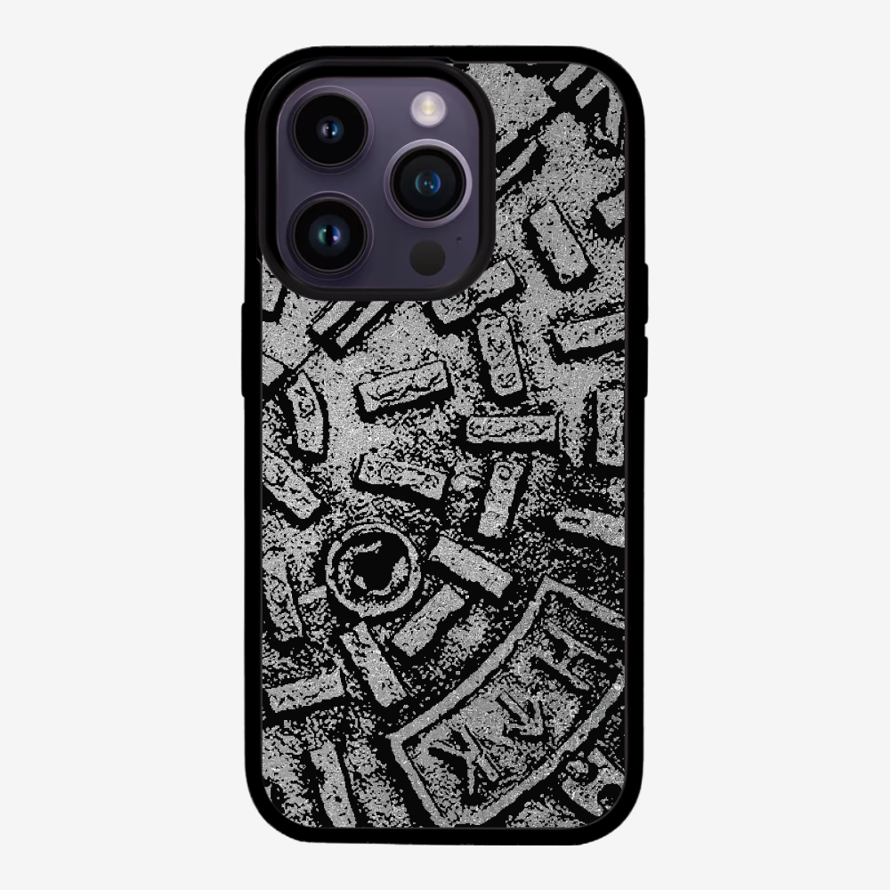 HK Sewage Cover Phone Case