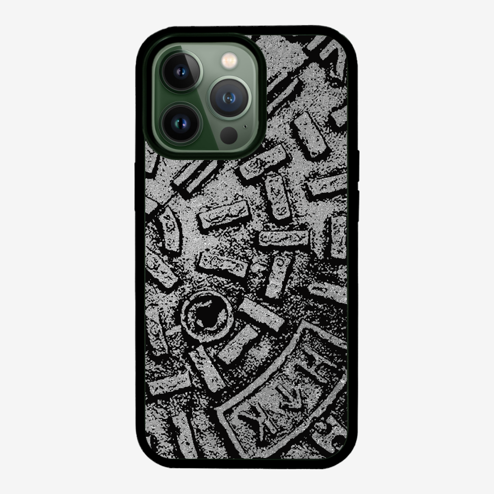 HK Sewage Cover Phone Case