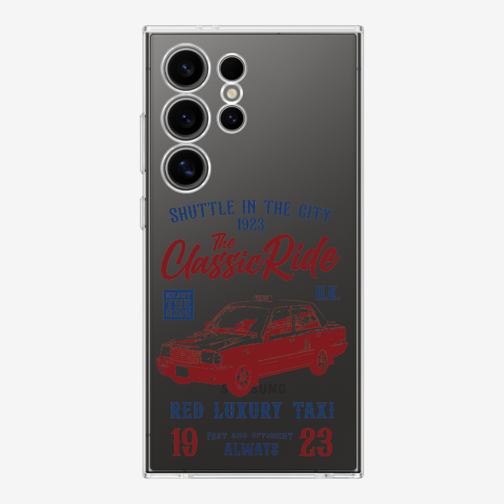 Red Taxi Phone Case