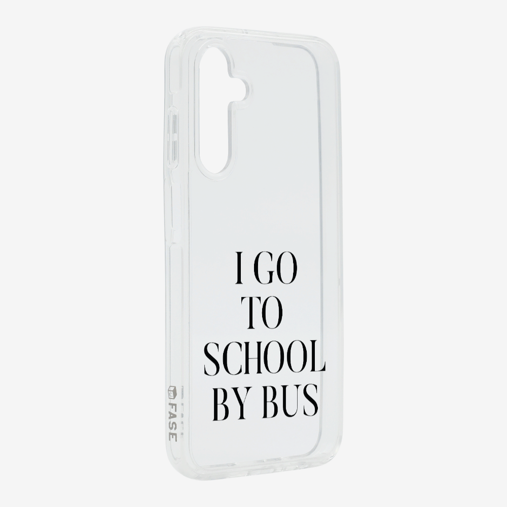 I Go to School by Bus Phone Case