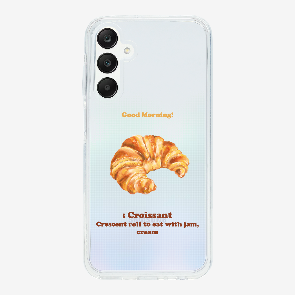 Morning Croissant Phone Case