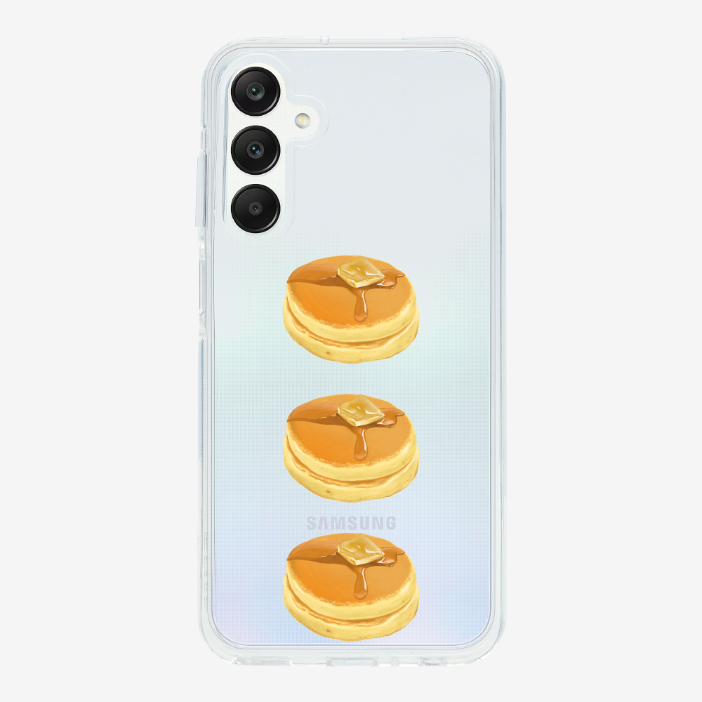 Mini Souffle Thick Pancake 3 pcs Phone Case