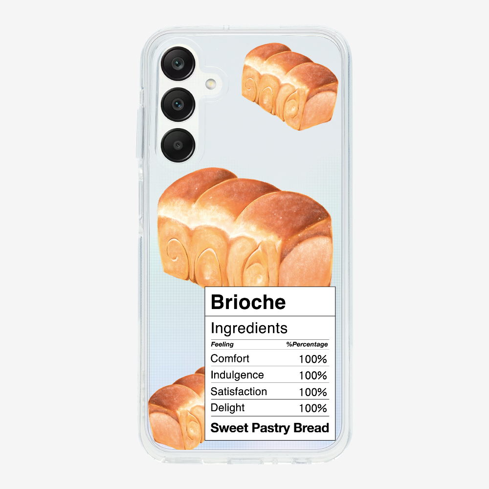 Brioche Bread Recipe Ingredients Phone Case