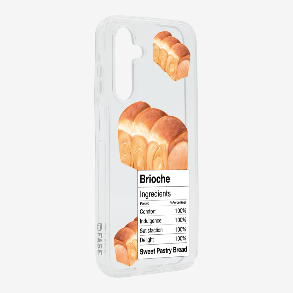 Brioche Bread Recipe Ingredients Phone Case