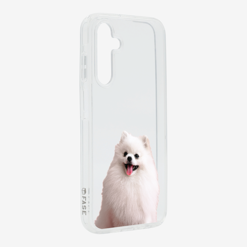 Pomeranian (Transparent) Phone Case