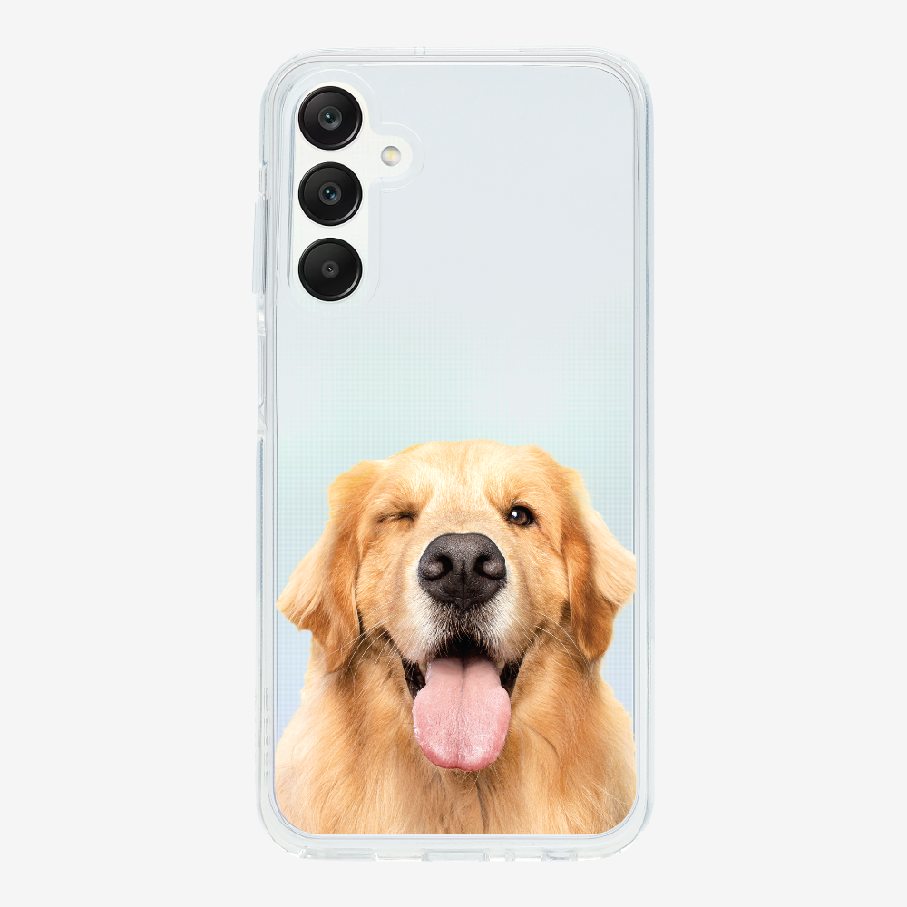 Golden Retriever (Transparent) Phone Case